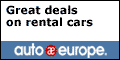 Auto Europe car rental home page