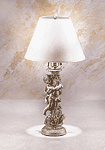 Cherub lamp